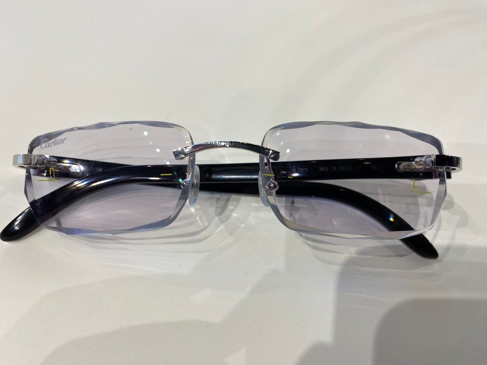 Cartier - Custom Eyewear featuring Facet cut lenses