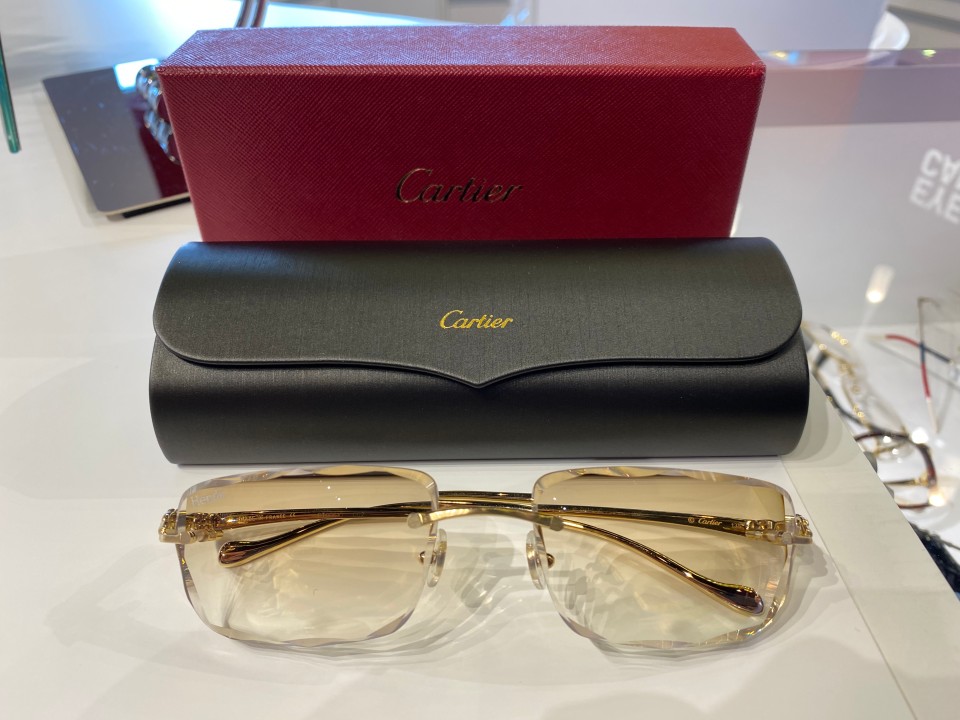 Cartier - Custom Eyewear featuring Facet cut lenses