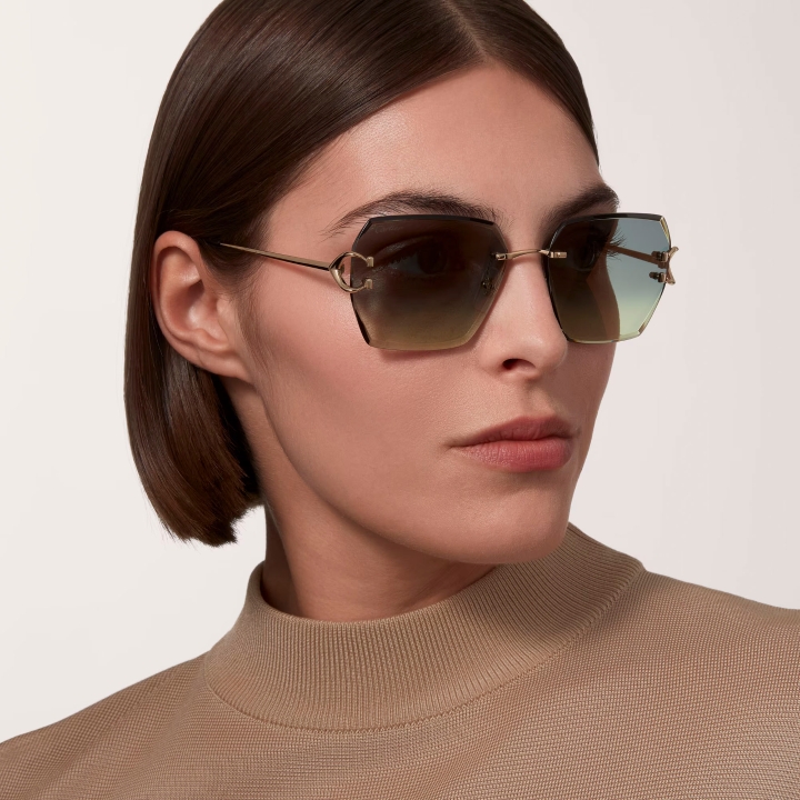 Cartier - New C Green Lenses