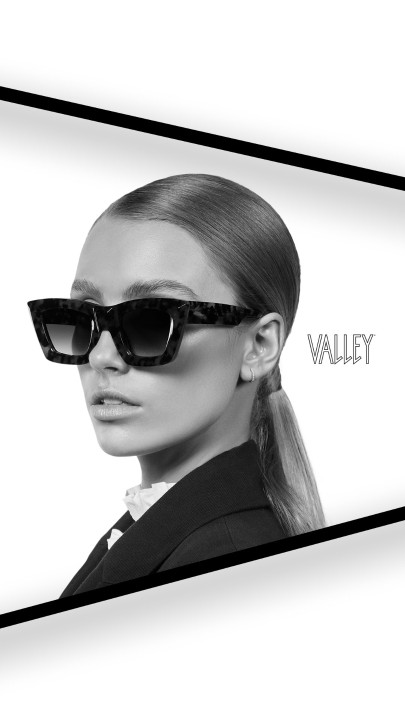 Valley Eyewear - SOHO LINECROP BW