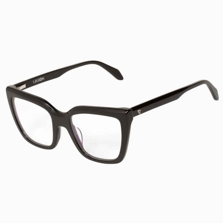 Valley Eyewear - LEGION GlossBlack Clear 2