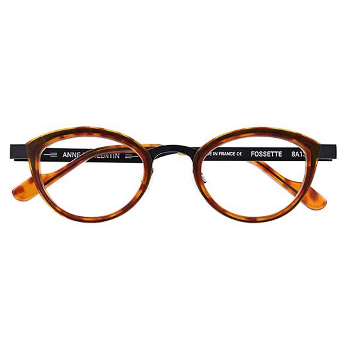 Anne et Valentin - Fossette 8A13 Tortoise w/ Black