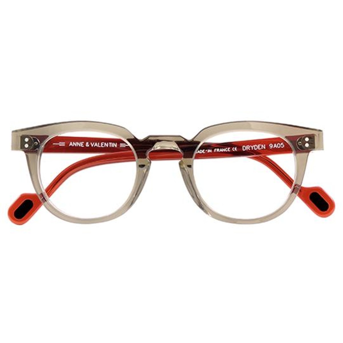 Anne et Valentin - Dryden 9A05 Grey Crystal/Orange