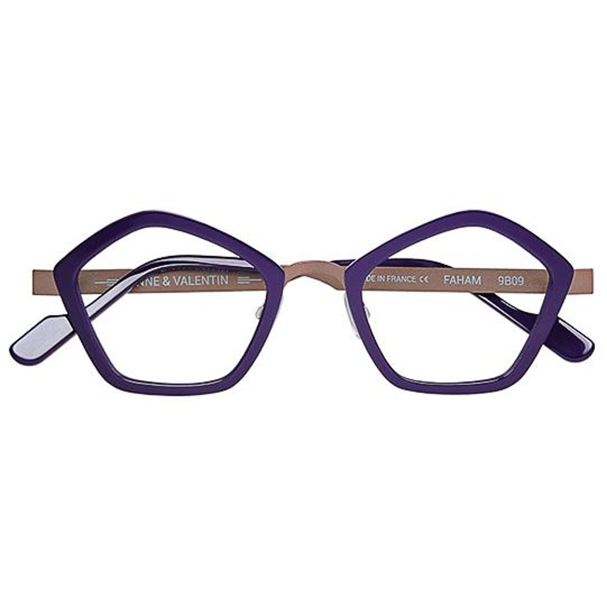 Anne et Valentin - Faham 9B09 Purple/Bronze