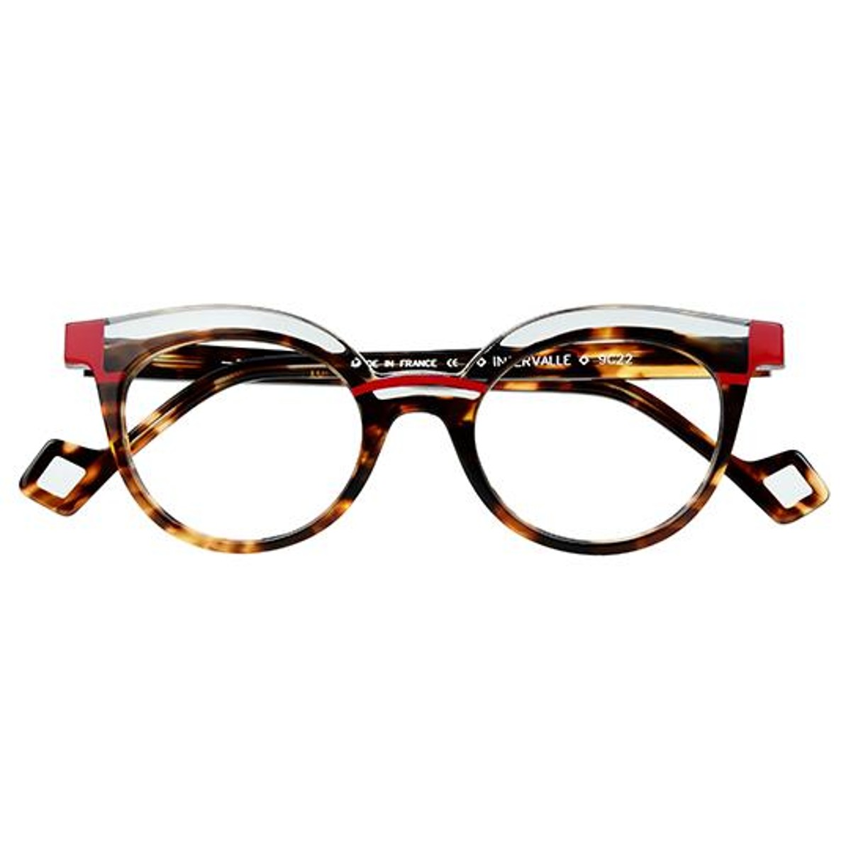 Anne et Valentin - Intervalle 9C22 Tortoise/Clear/Red