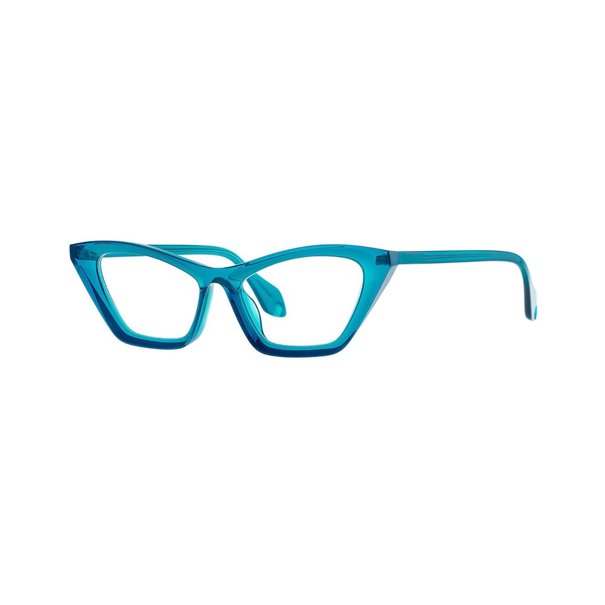Theo - Mille+89 009 Transparent Petrol Blue