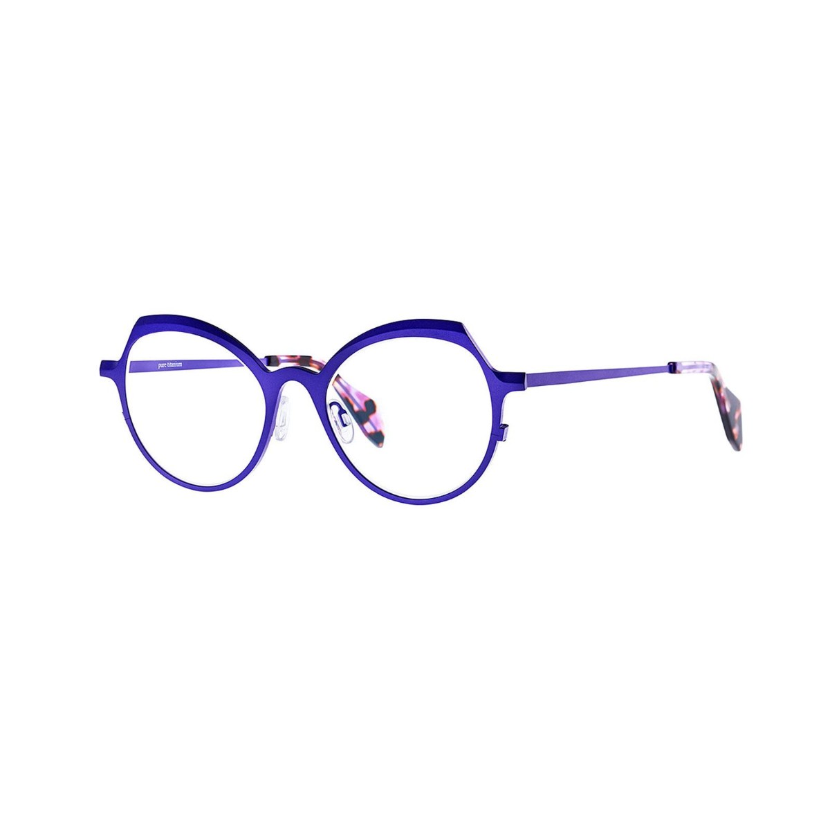 Theo - Pendeloque 304 Florescent Purple/Tortoise