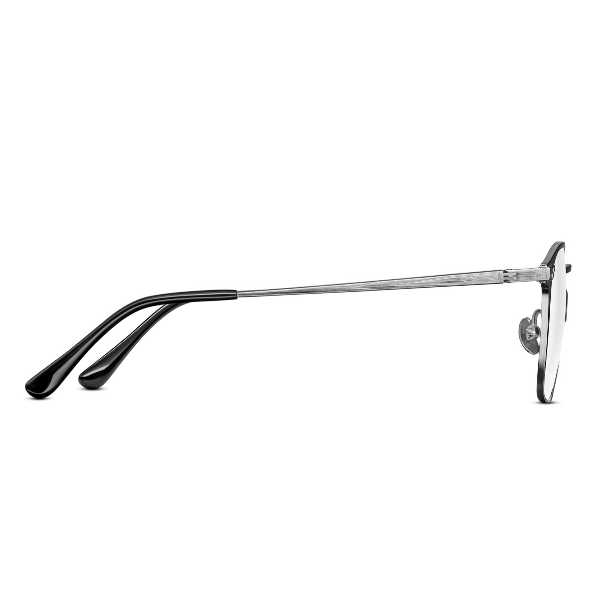 Matsuda - 2808H-V2 BS-BLK Brushed Silver-Black