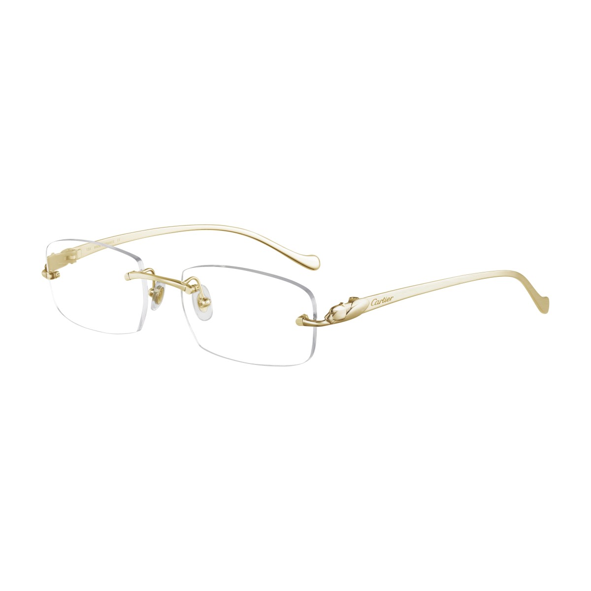 Cartier - CT0061O 002 Gold-Gold-Transparent