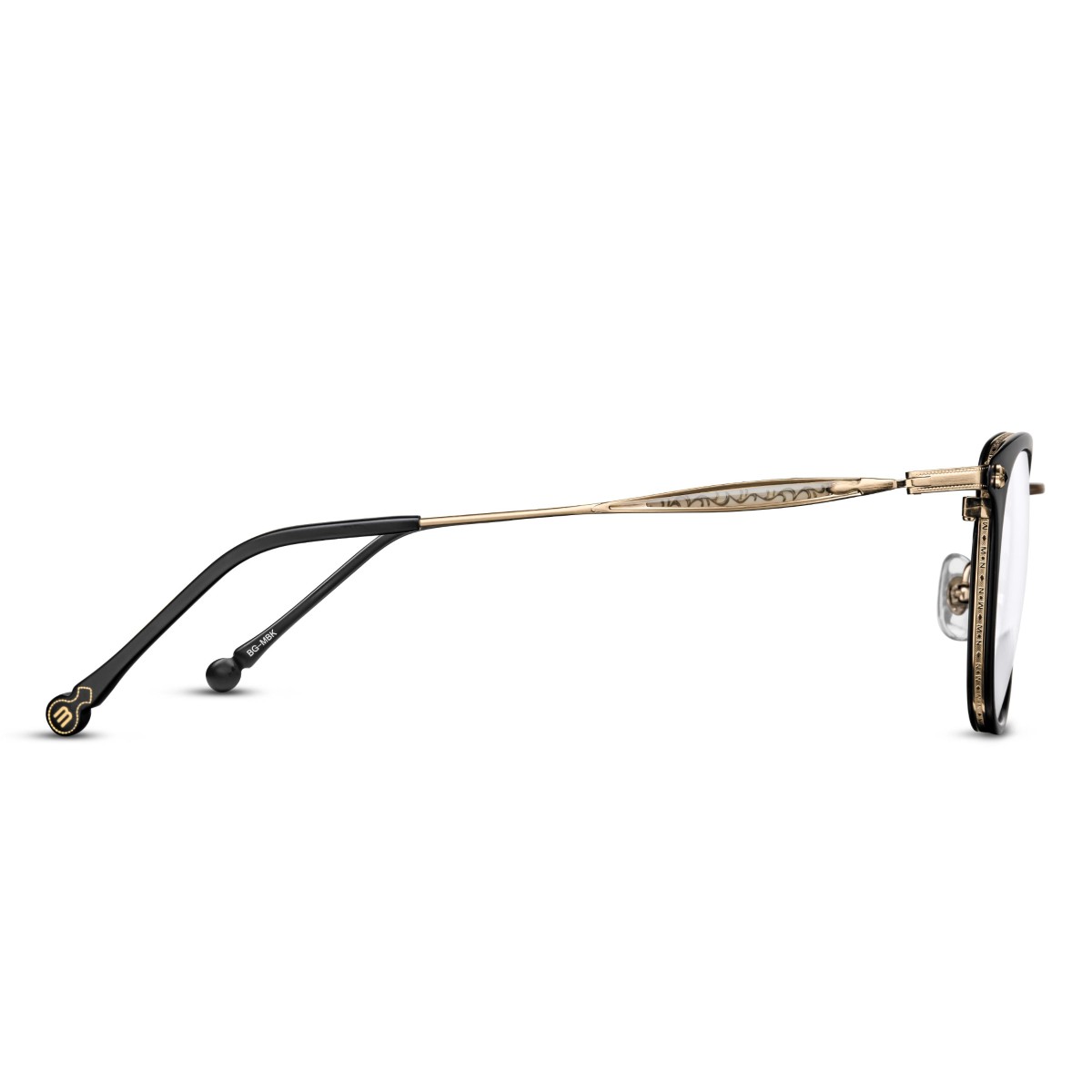Matsuda - M3113 BG-MBK Brushed Gold-Matte Black