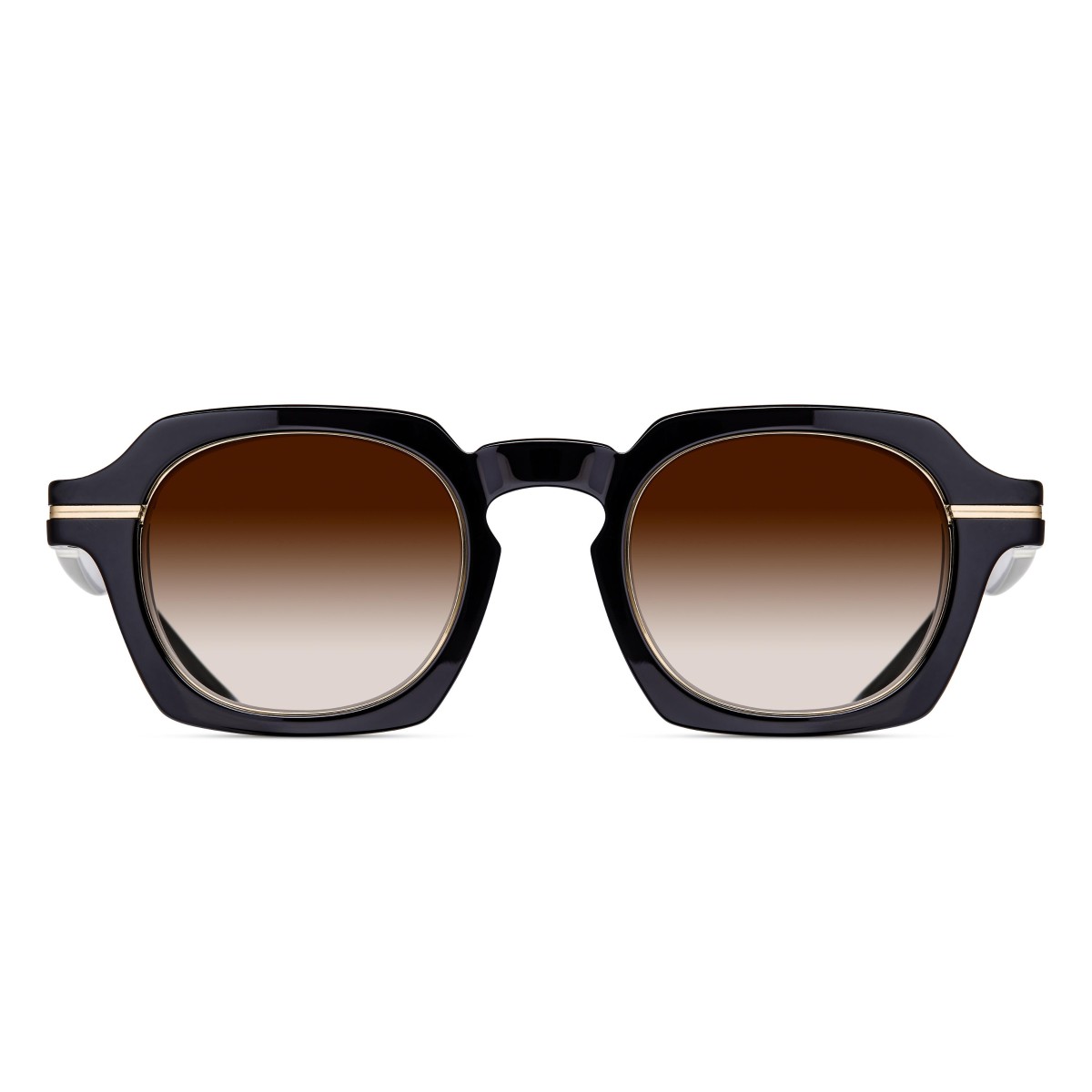 Matsuda - M2055 BLK-BG Black-Brushed Gold