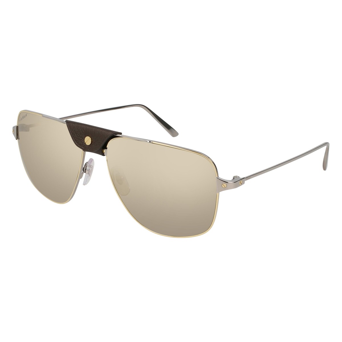 Cartier - CT0037S 003 Ruthenium-Ruthenium-Grey