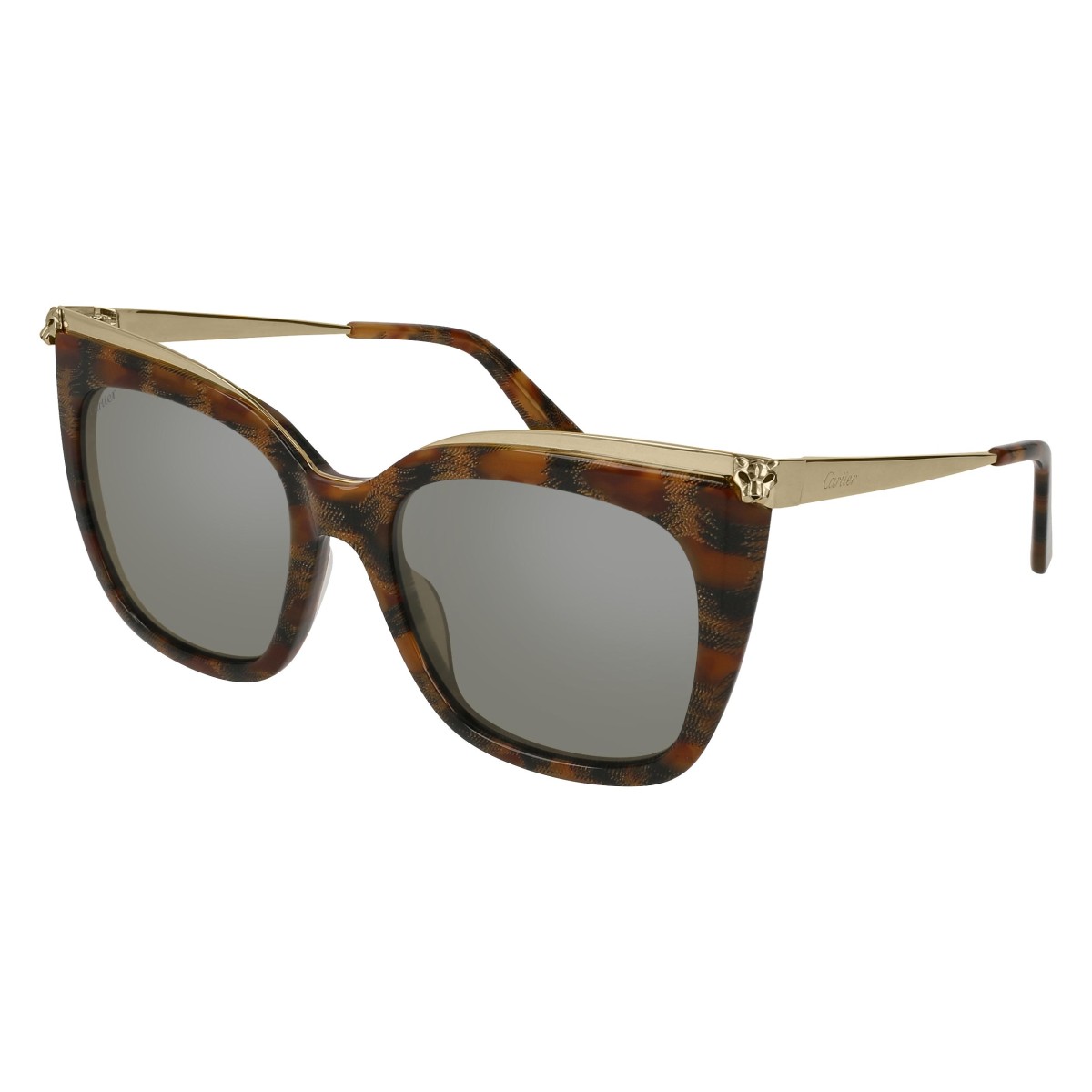Cartier - CT0030S 004 Avana-Gold-Silver