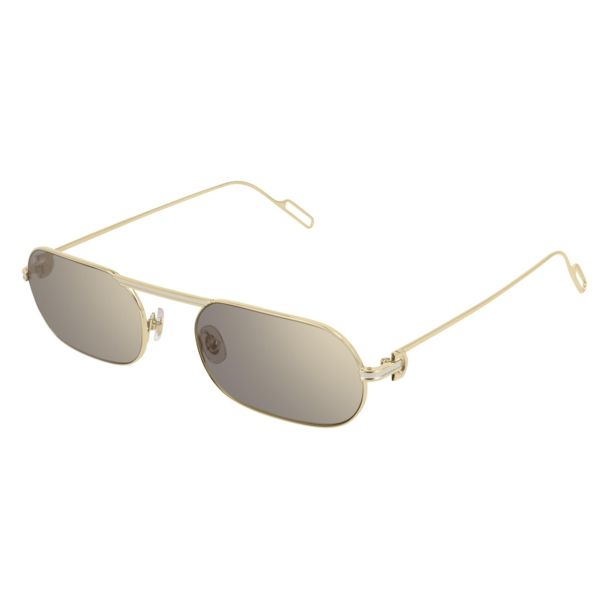 Cartier - CT0112S 001 Gold-Gold-Grey