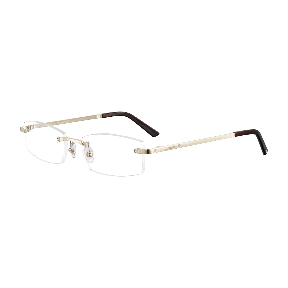 Cartier - CT0087O 003 Silver-Silver-Transparent