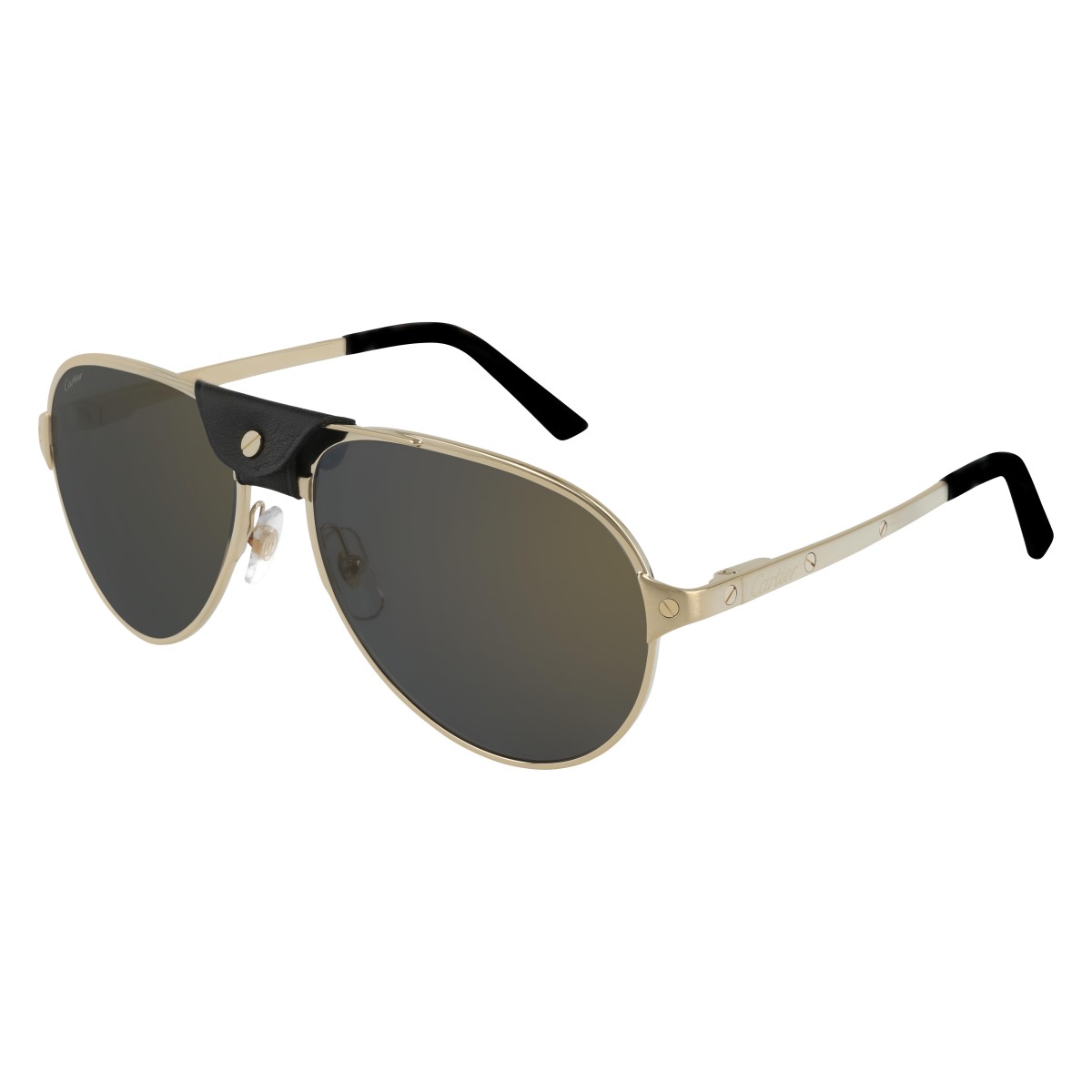 Cartier - CT0034S 014 Gold-Gold-Grey