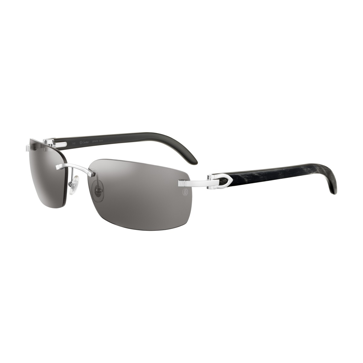 Cartier - CT0046S 001 Silver-Grey-Grey
