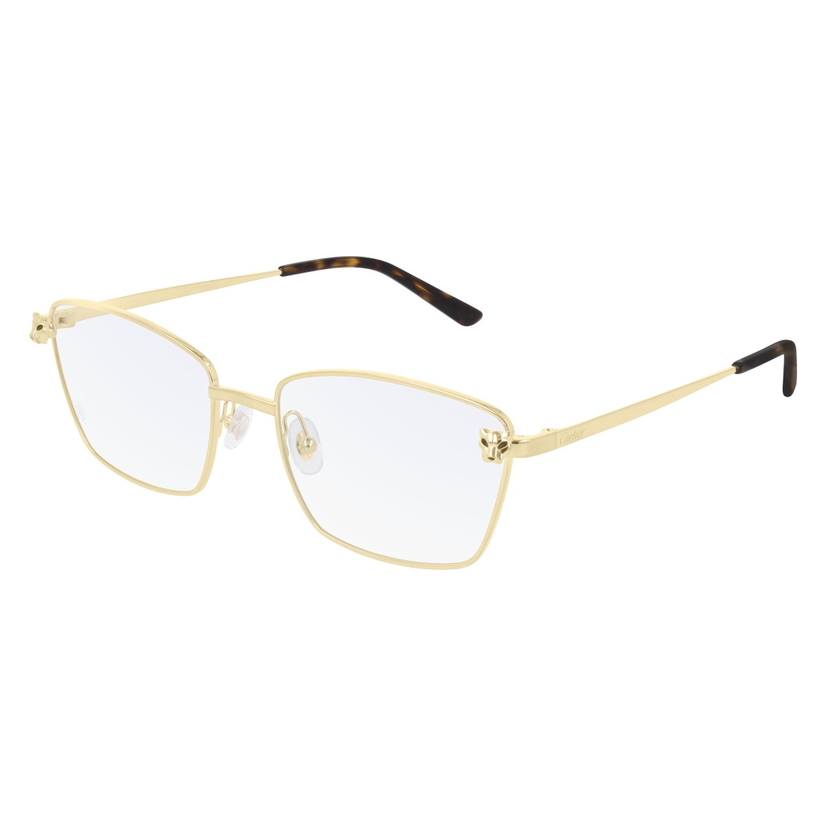 Cartier - CT0209O 001 Gold-Gold-Transparent