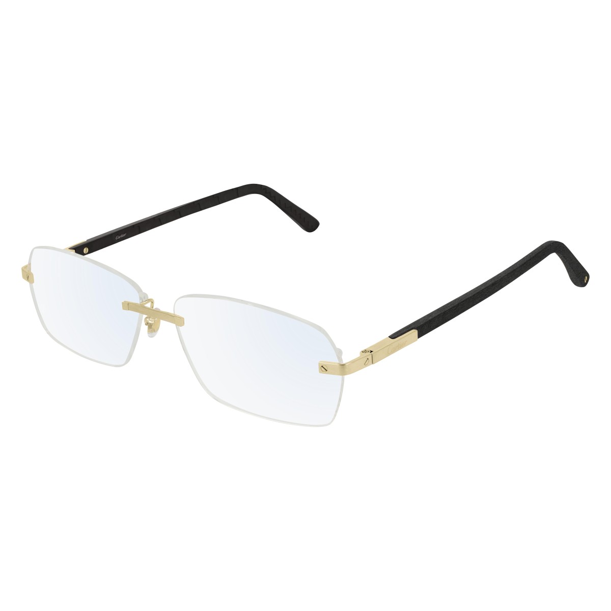 Cartier - CT0099O 001 Gold-Gold-Transparent