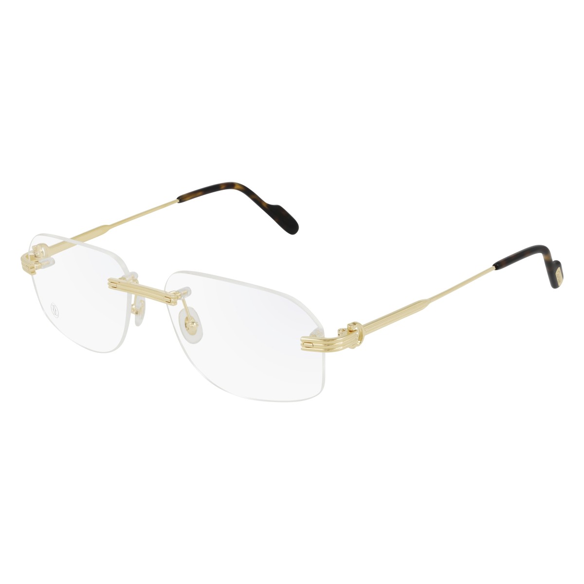 Cartier - CT0284O 002 Gold-Gold-Transparent