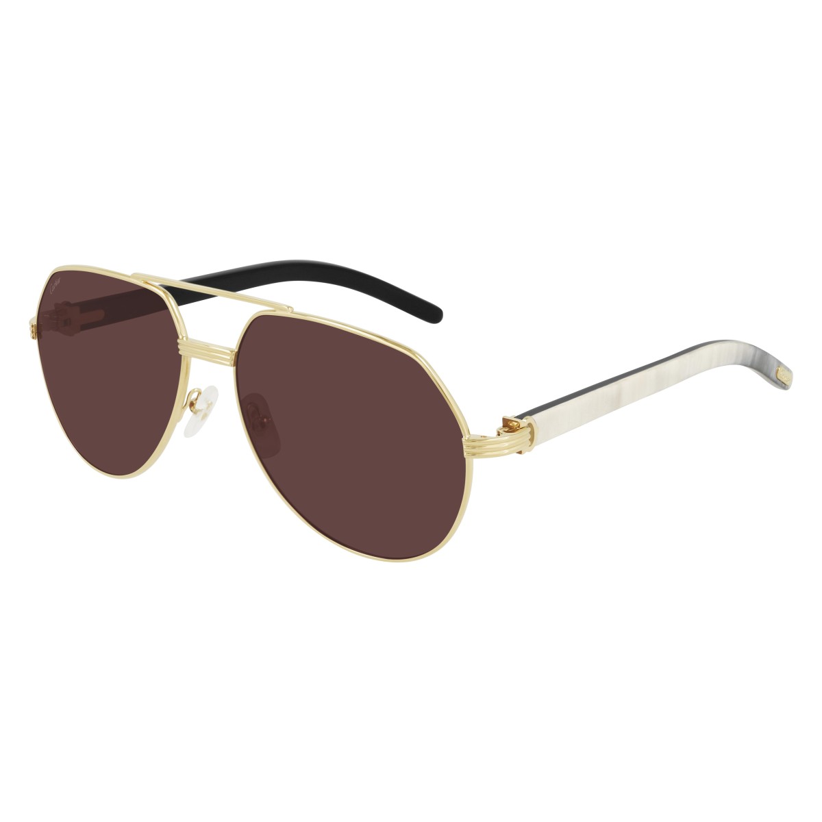 Cartier - CT0272S 003 Gold/White/Black