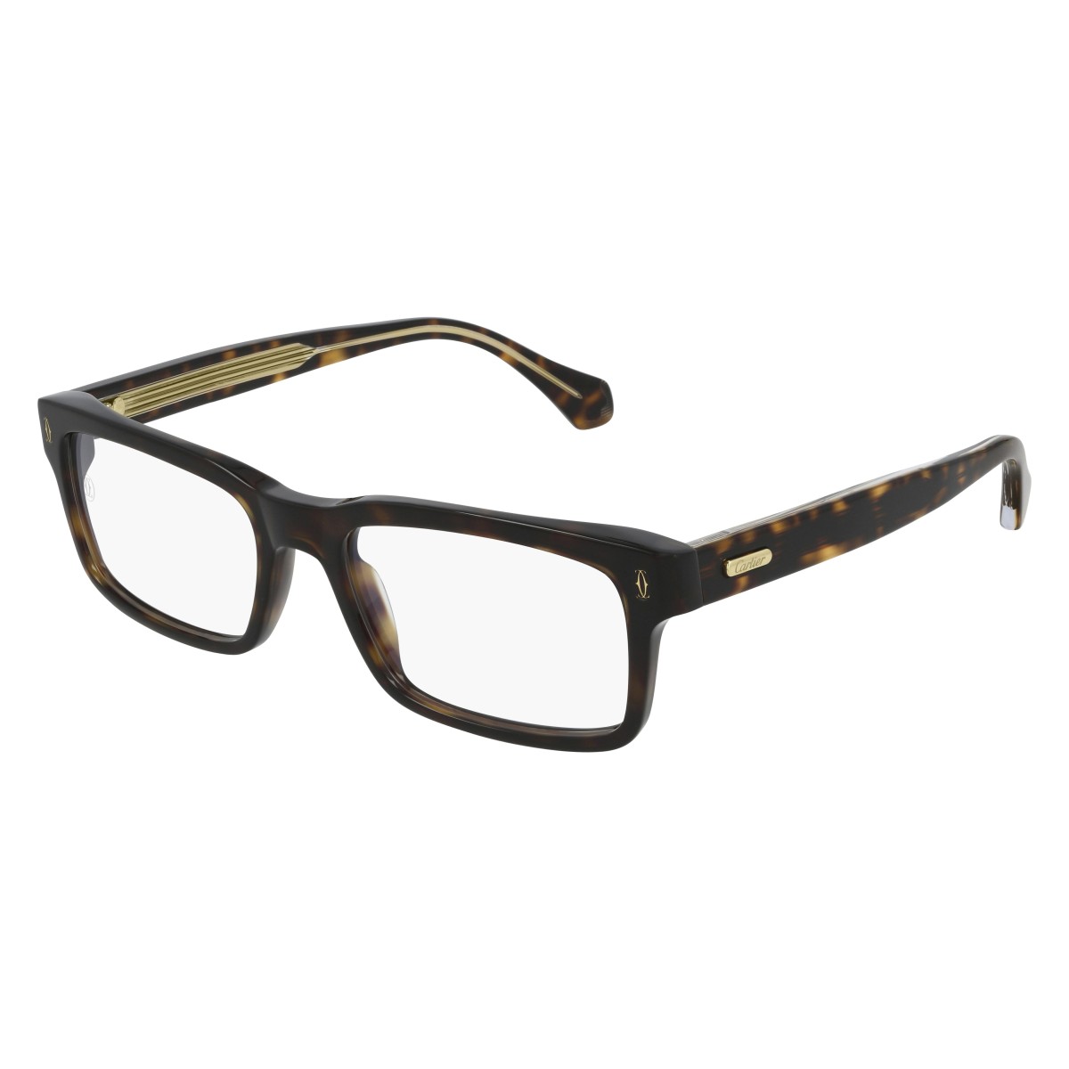 Cartier - CT0291O 002 Havana-Havana-Transparent