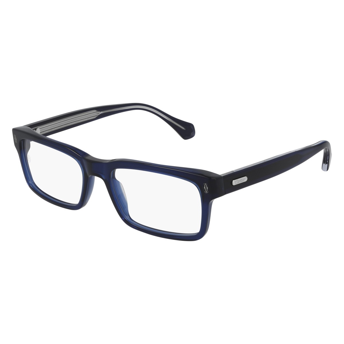 Cartier - CT0291O 003 Blue-Blue-Transparent