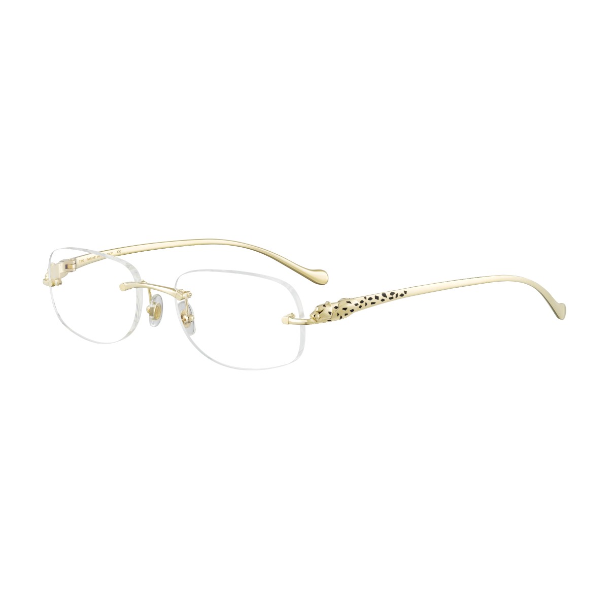 Cartier - CT0058O 001 Gold-Gold-Transparent