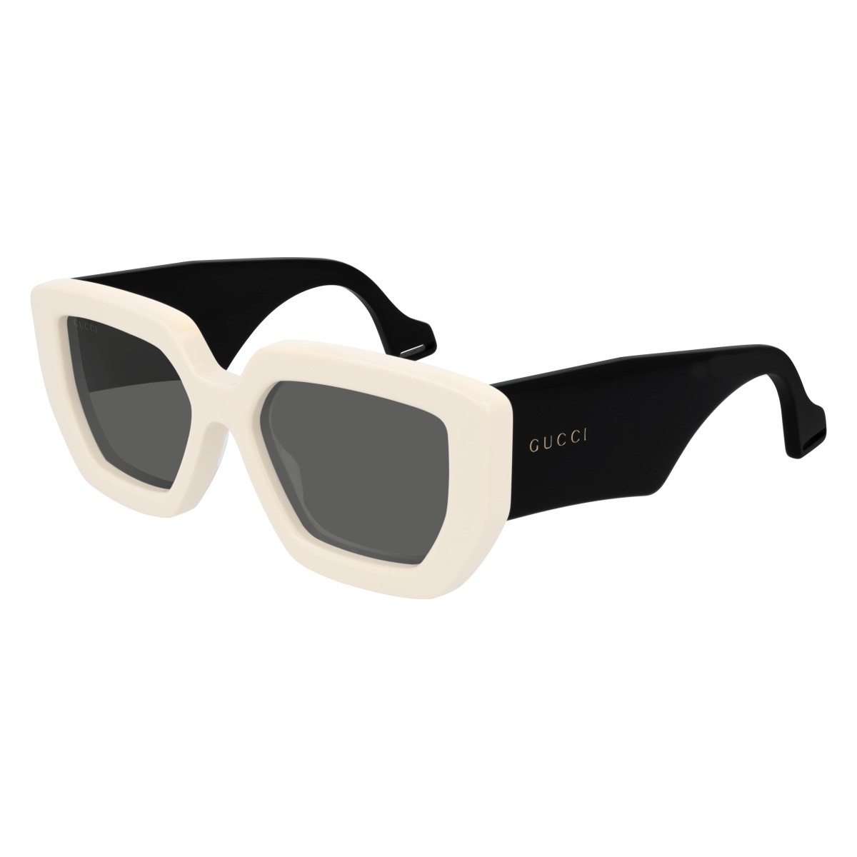 Gucci - GG0630S 001 Ivory-Black-Grey