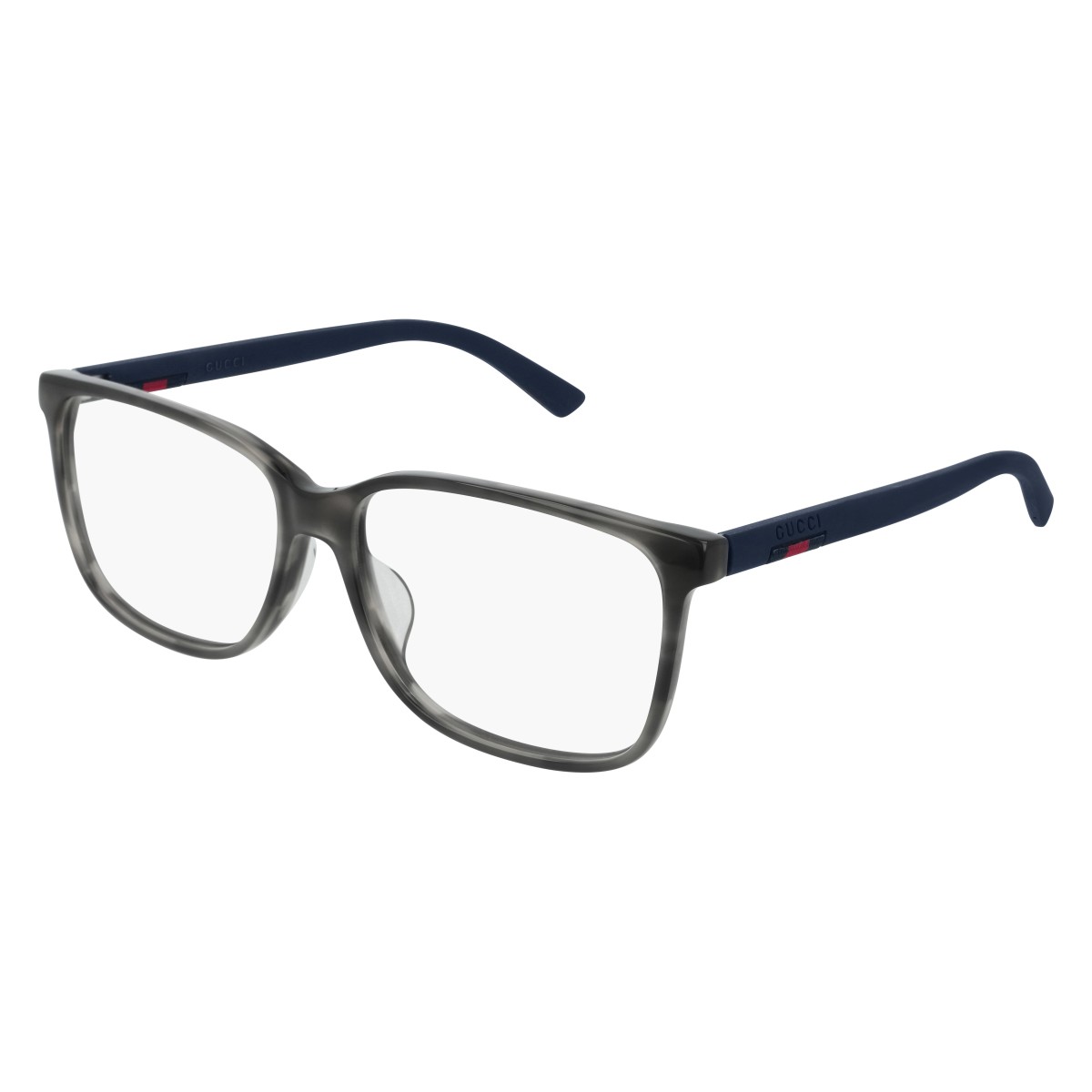 Gucci - GG0426OA 007 Havana-Blue-Transparent