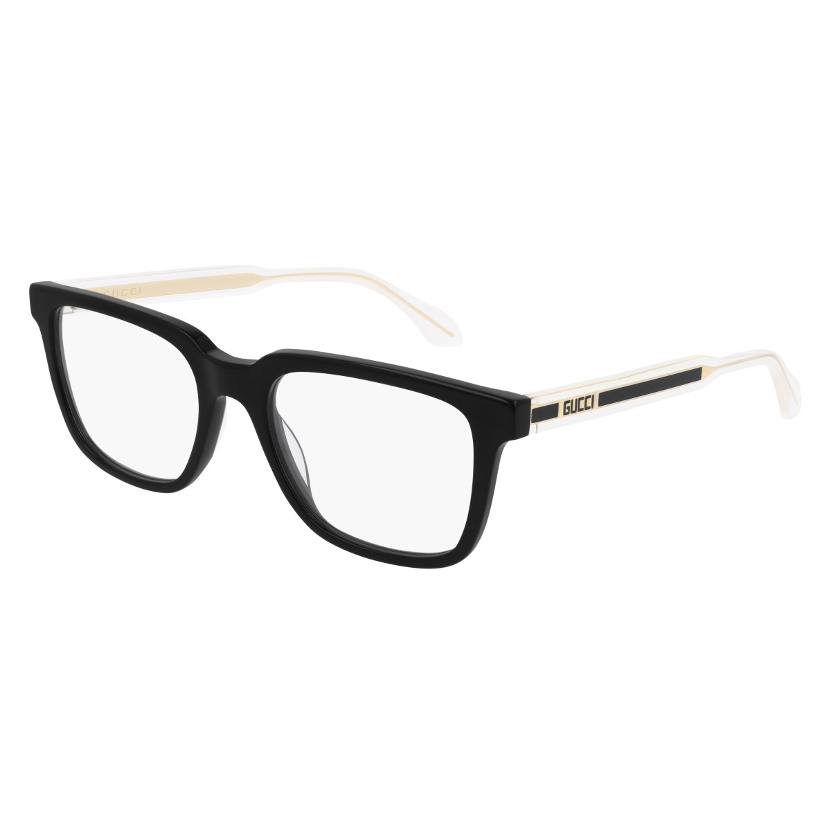 Gucci - GG0560O 001 Black Crystal Transparent