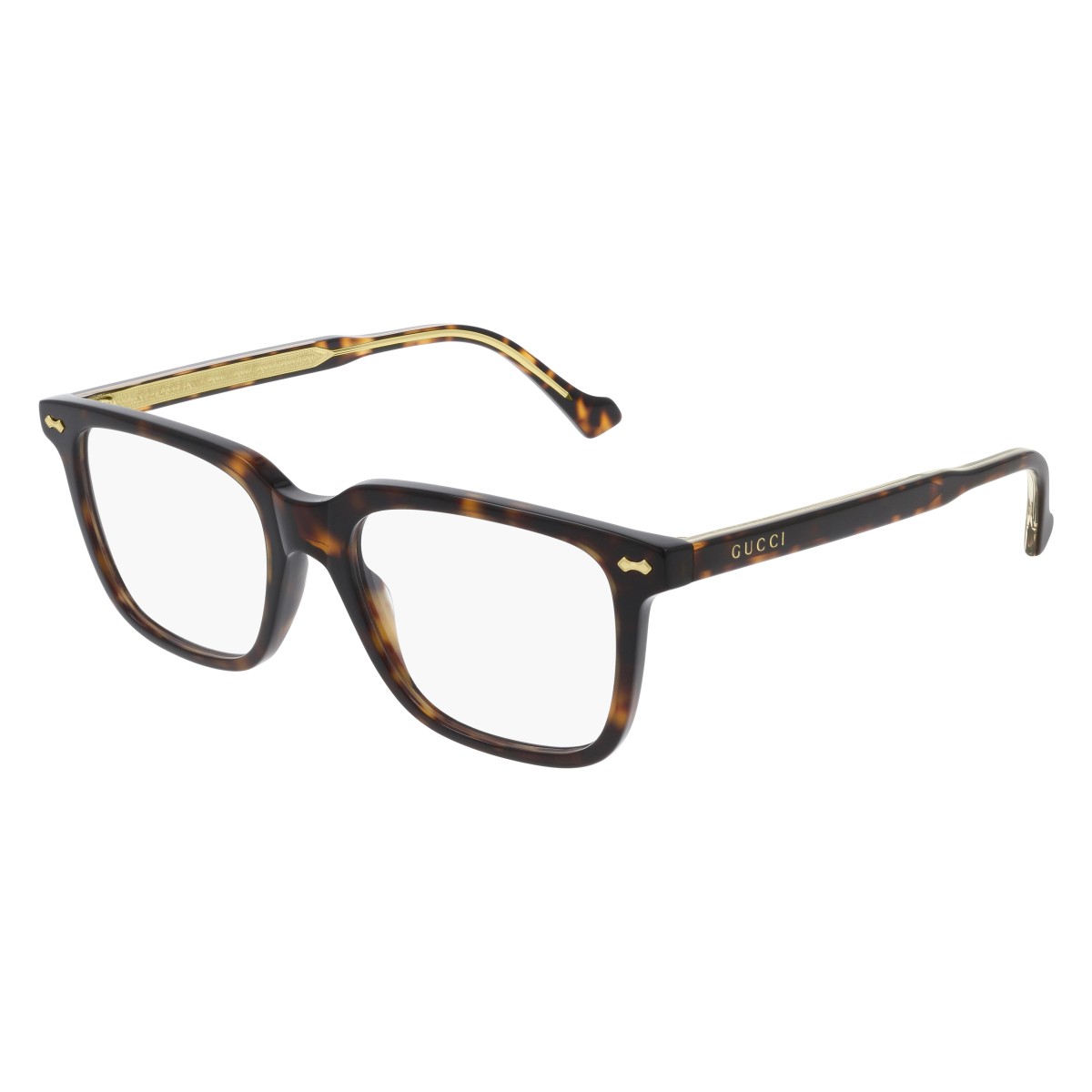 Gucci - GG0737O 006 Havana-Havana-Transparent
