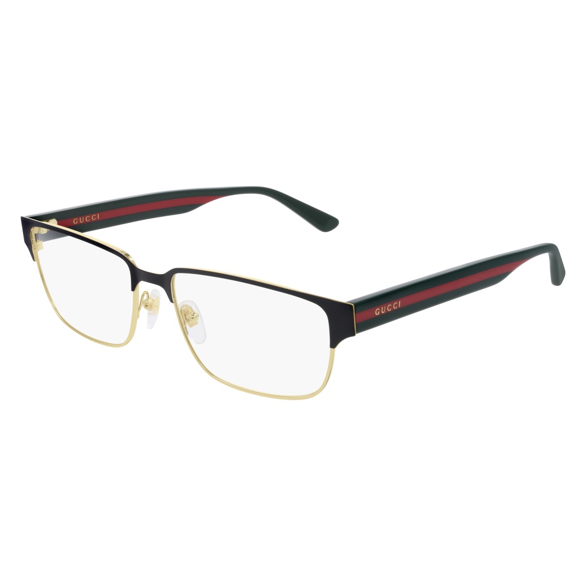 Gucci - GG0753O 001 Gold-Green-Transparent