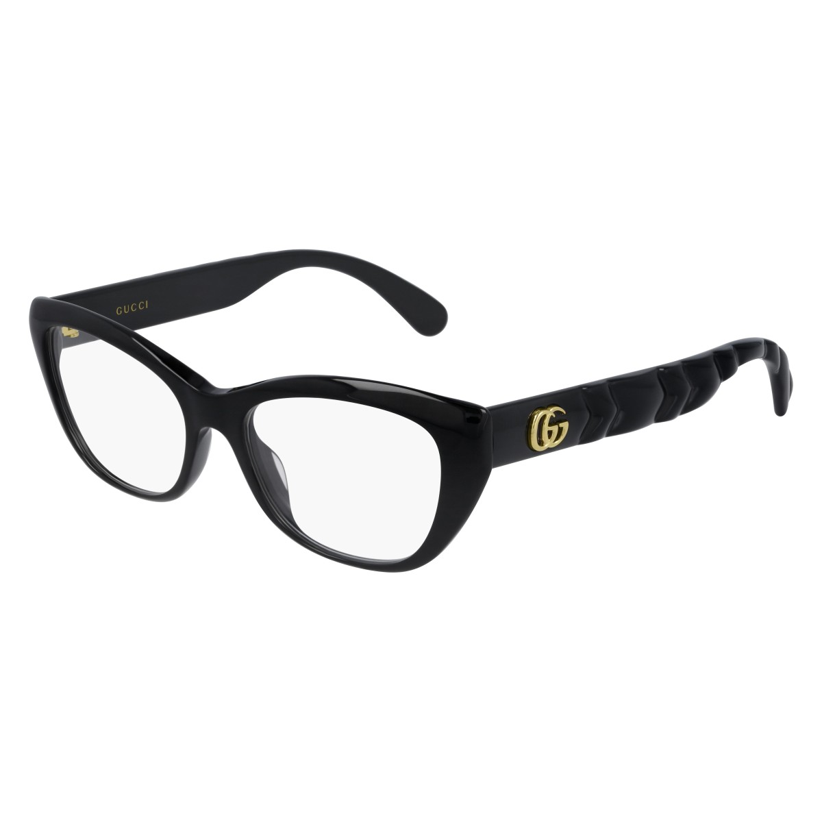 Gucci - GG0813O 001 Black-Black-Transparent