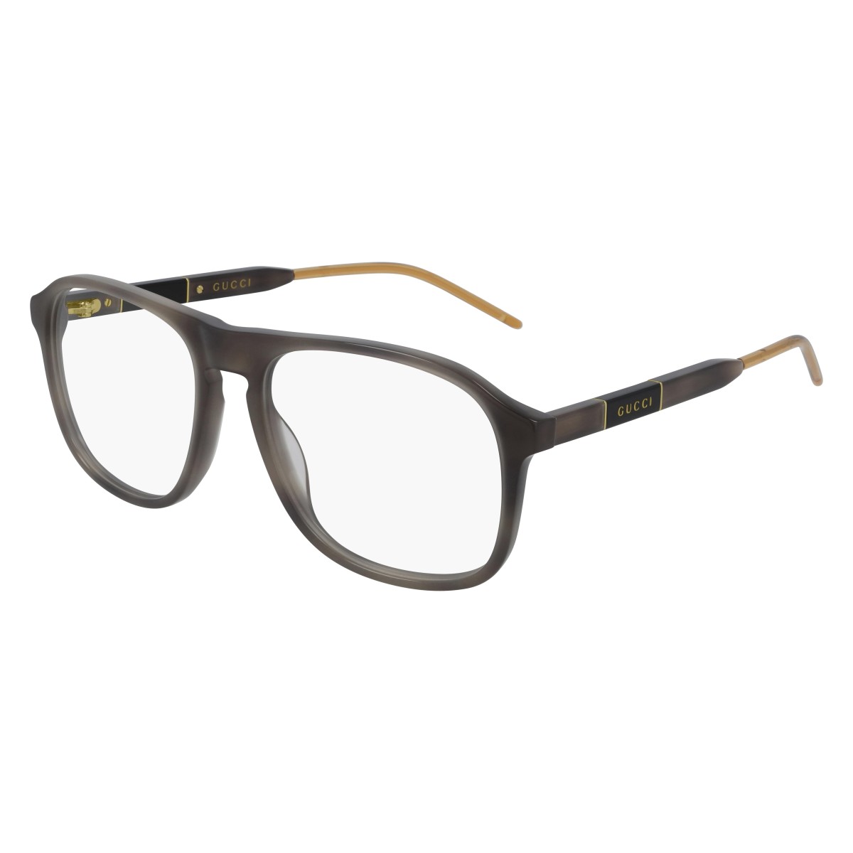 Gucci - GG0844O 003 Havana-Havana-Transparent