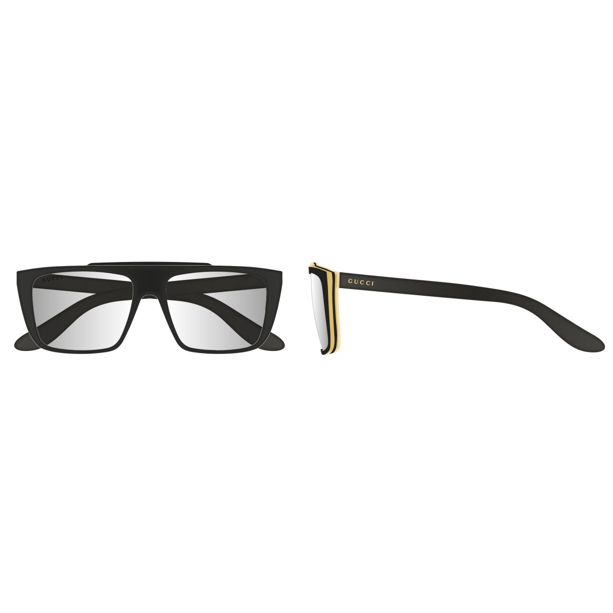 Gucci - GG1040O 001 Black-Black-Transparent