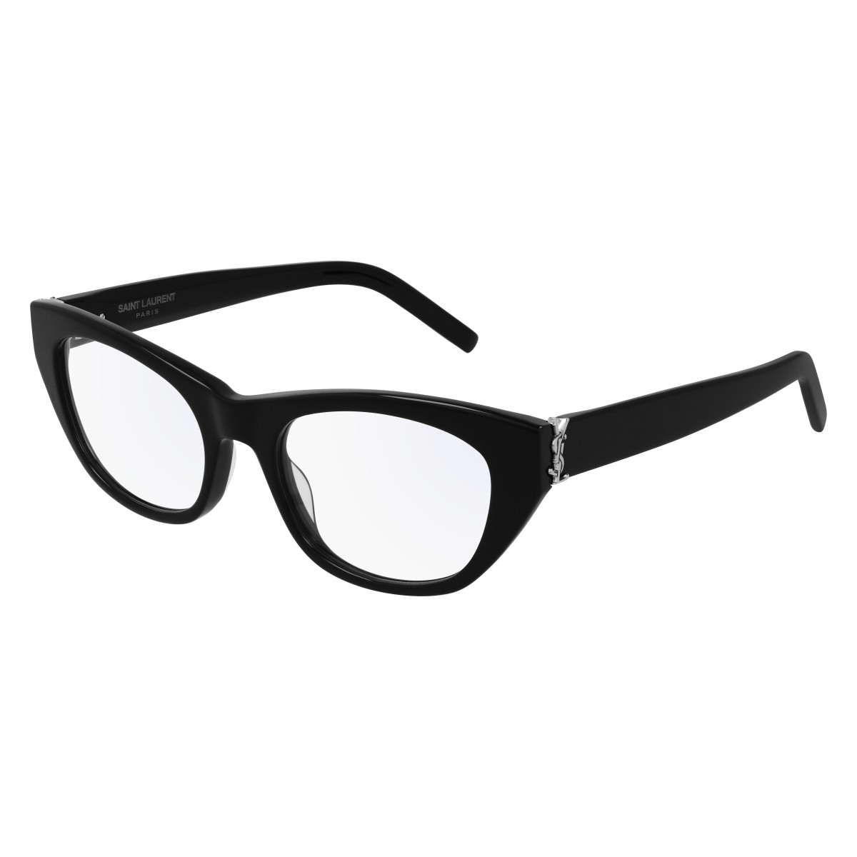 Saint Laurent - SL M80 001 Black-Black-Transparent