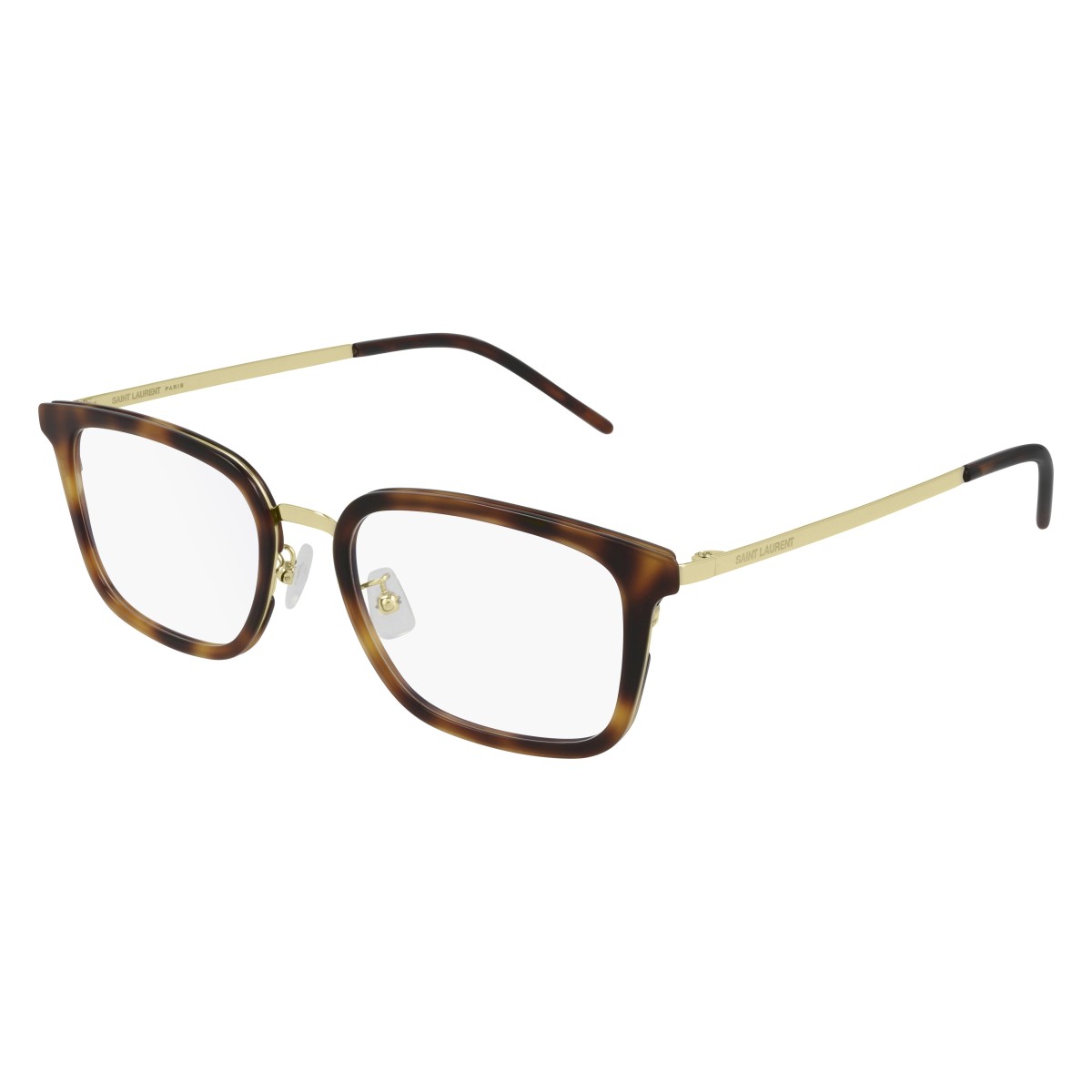 Saint Laurent - SL452/F Slim 003 Gold-Gold-Transparent