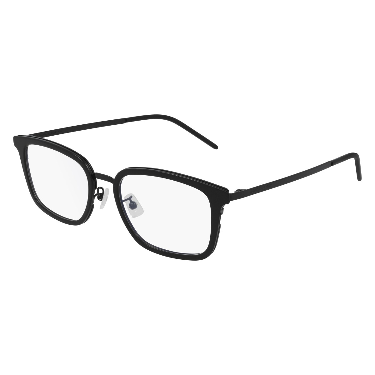 Saint Laurent - SL452/F Slim 001 Black-Black-Transparent