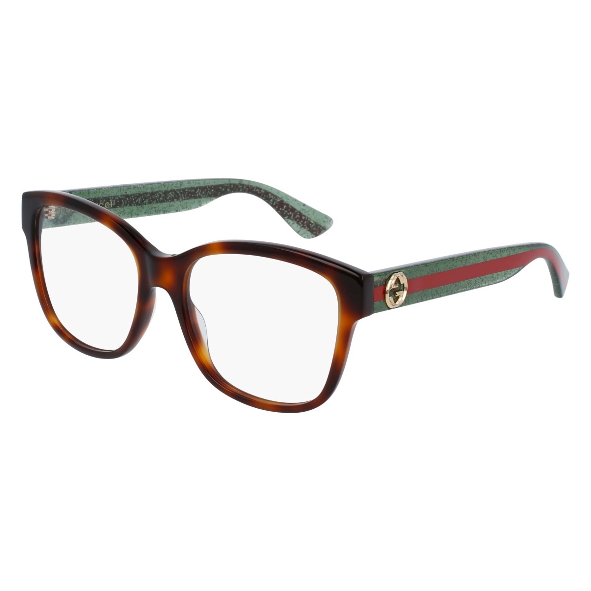 Gucci - GG0038ON 002 Tortoise/Red/Green