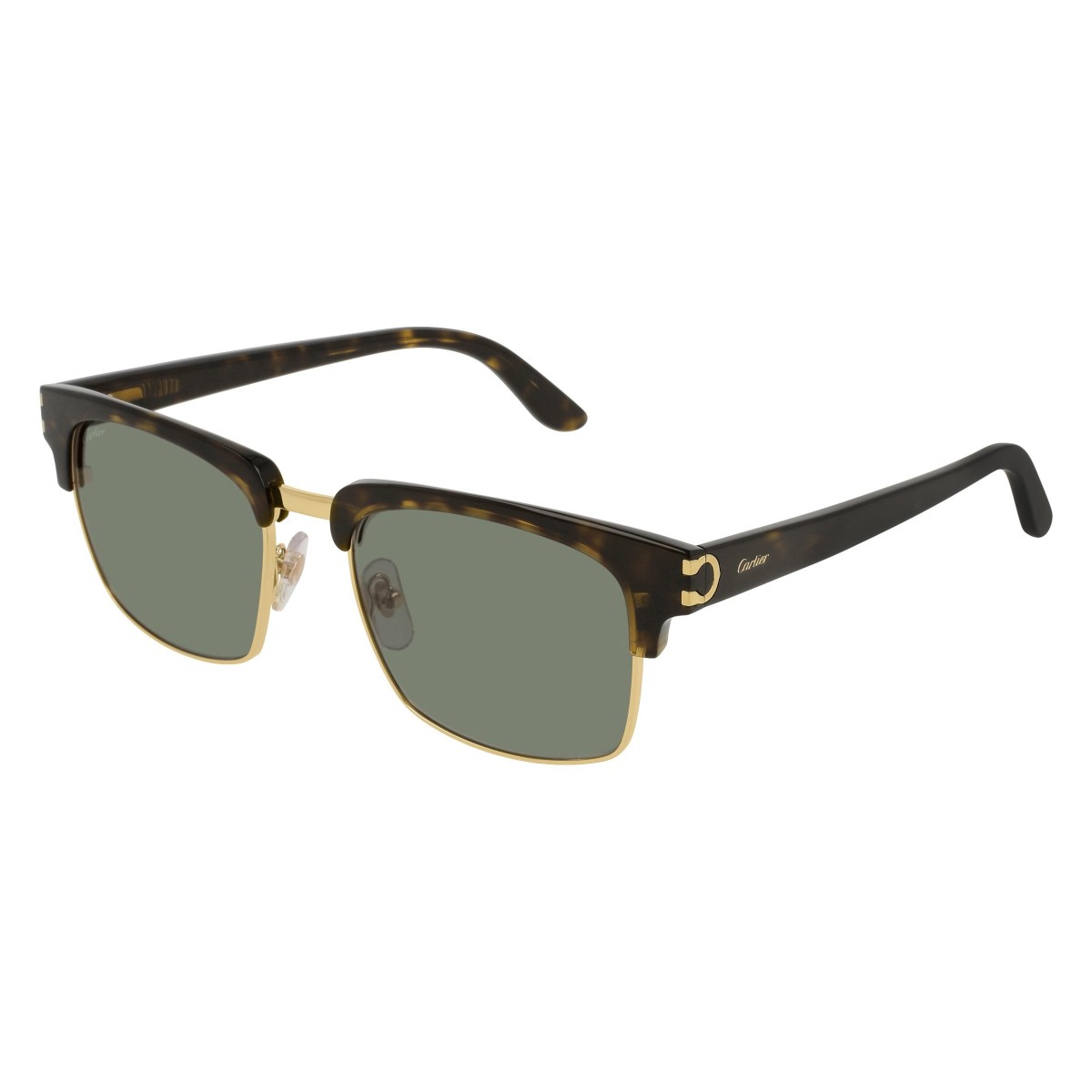 Cartier - CT0132S 003 Havana-Havana-Green
