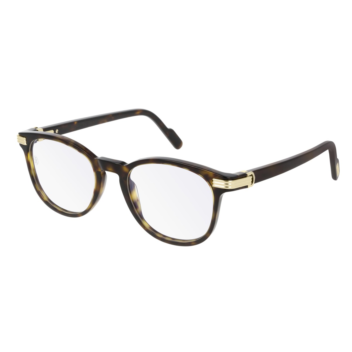 Cartier - CT0221O 002 Havana-Havana-Transparent