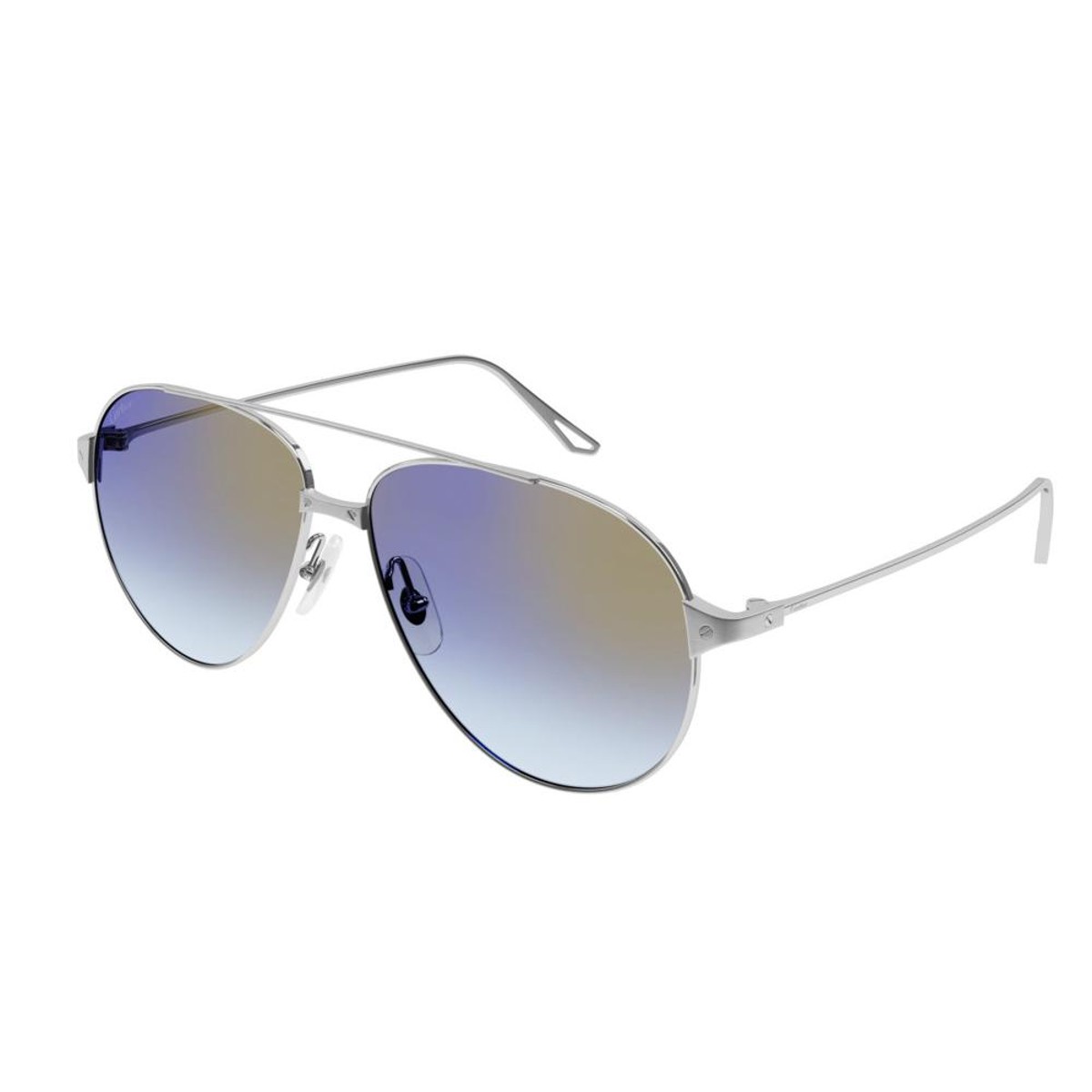 Cartier - CT0298S 005 Silver-Silver-Violet