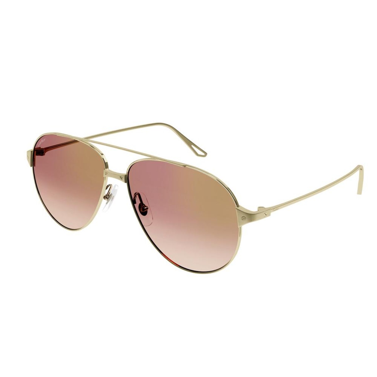 Cartier - CT0298S 003 Gold-Gold-Red