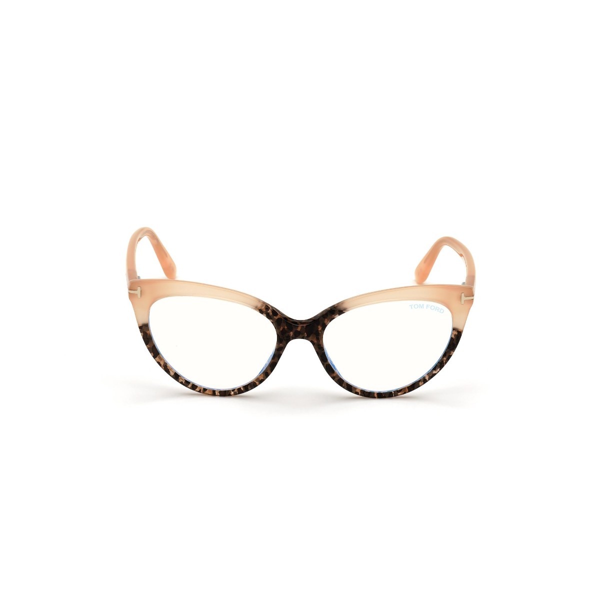 Tom Ford - TF5674-B 055 Beige Pink/Leopard Print