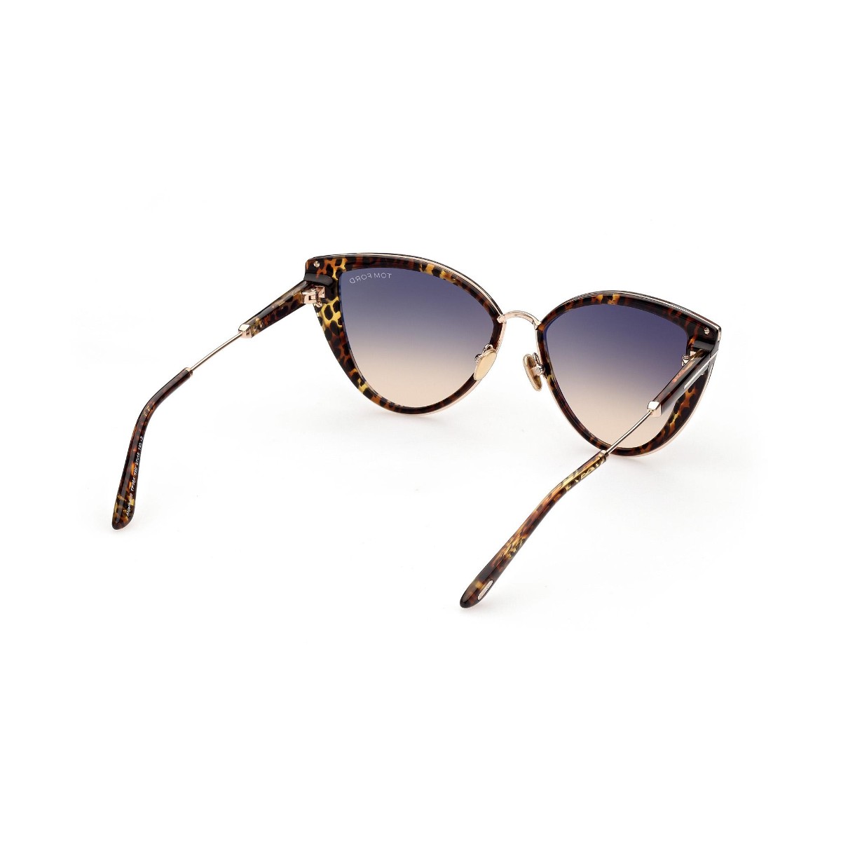 Tom Ford - TF868 52B Animal Print /Gold