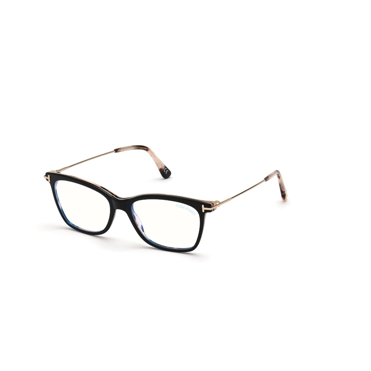 Tom Ford - TF5712-B 005 Black/Gold/Pink Tortoise