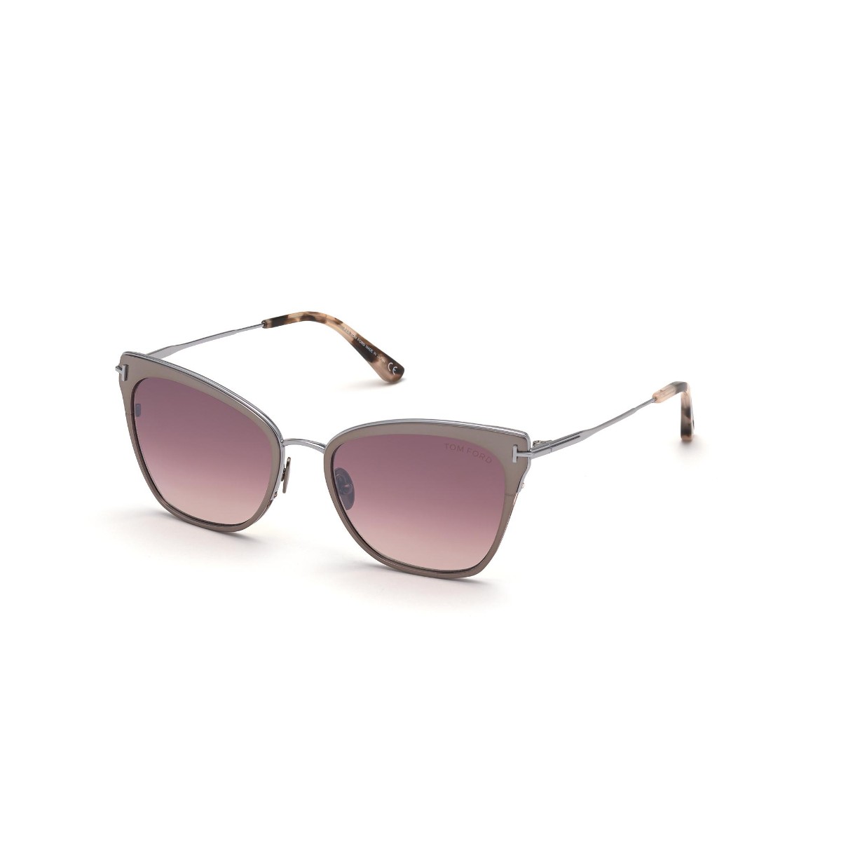 Tom Ford - TF843 12U Silver/Pink Tortoise