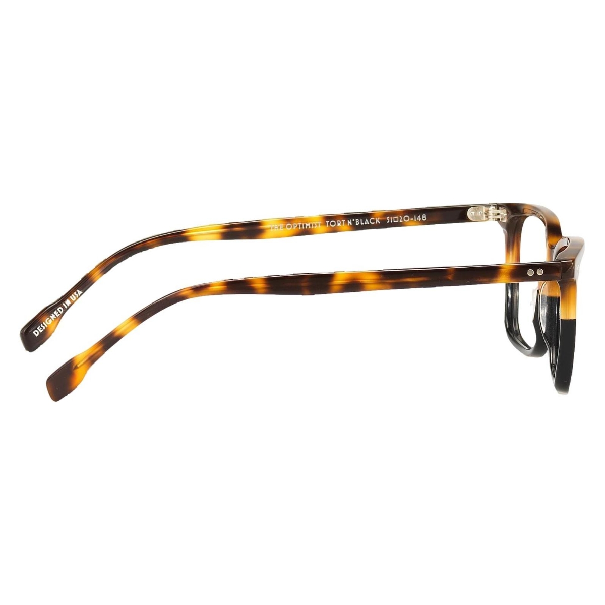 Sugar Specs - The Optimist 01 Tort N' Black