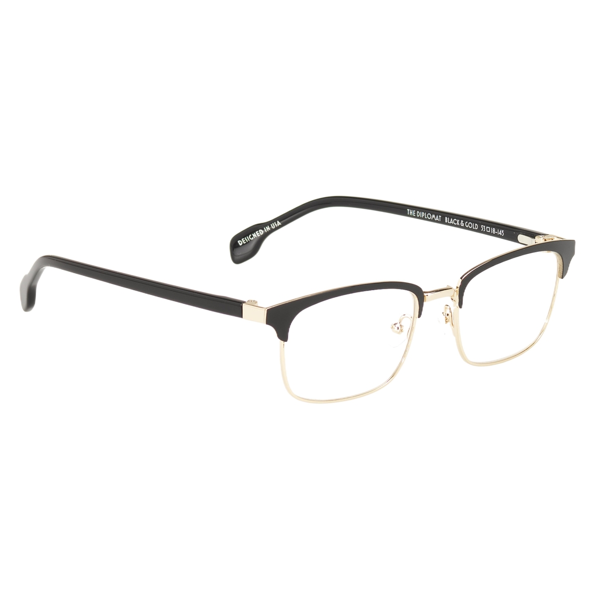 Sugar Specs - The Diplomat 02 Black and Gold